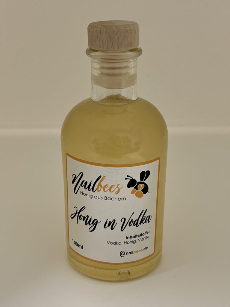 Getränk - Honig in Vodka 0,1l - Nailbees