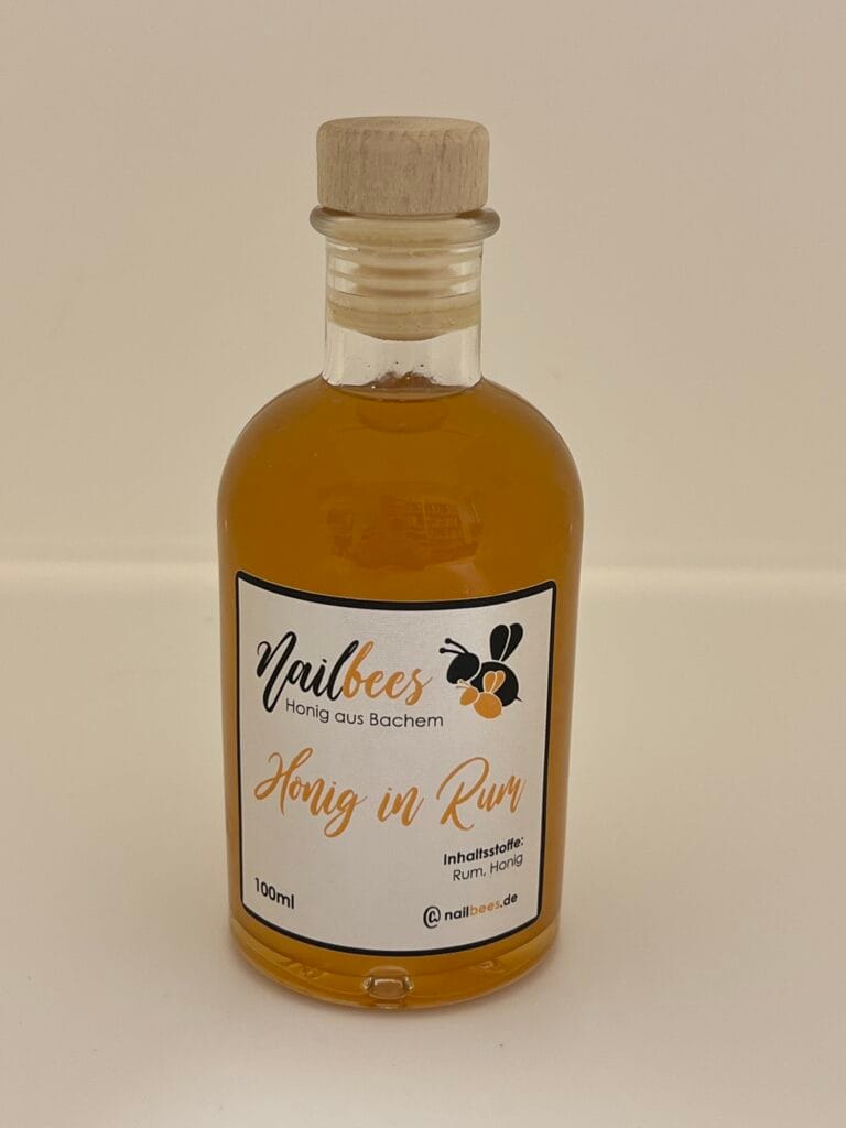 Getränk - Honig in Rum 0,1l - Nailbees Getränk - Honig in Rum 0,1l - Nailbees